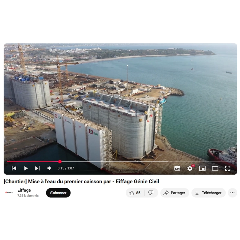 Montage vidéo YouTube Eiffage